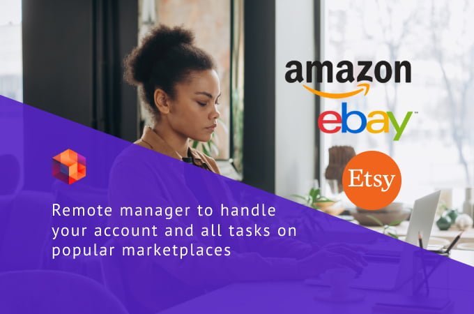 Remote manager for marketplace: handle your account on popular marketplaces like Amazon, eBay, and others