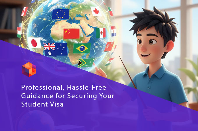 🛂 Visa Support — Smooth & Stress-Free Student Visa Preparation